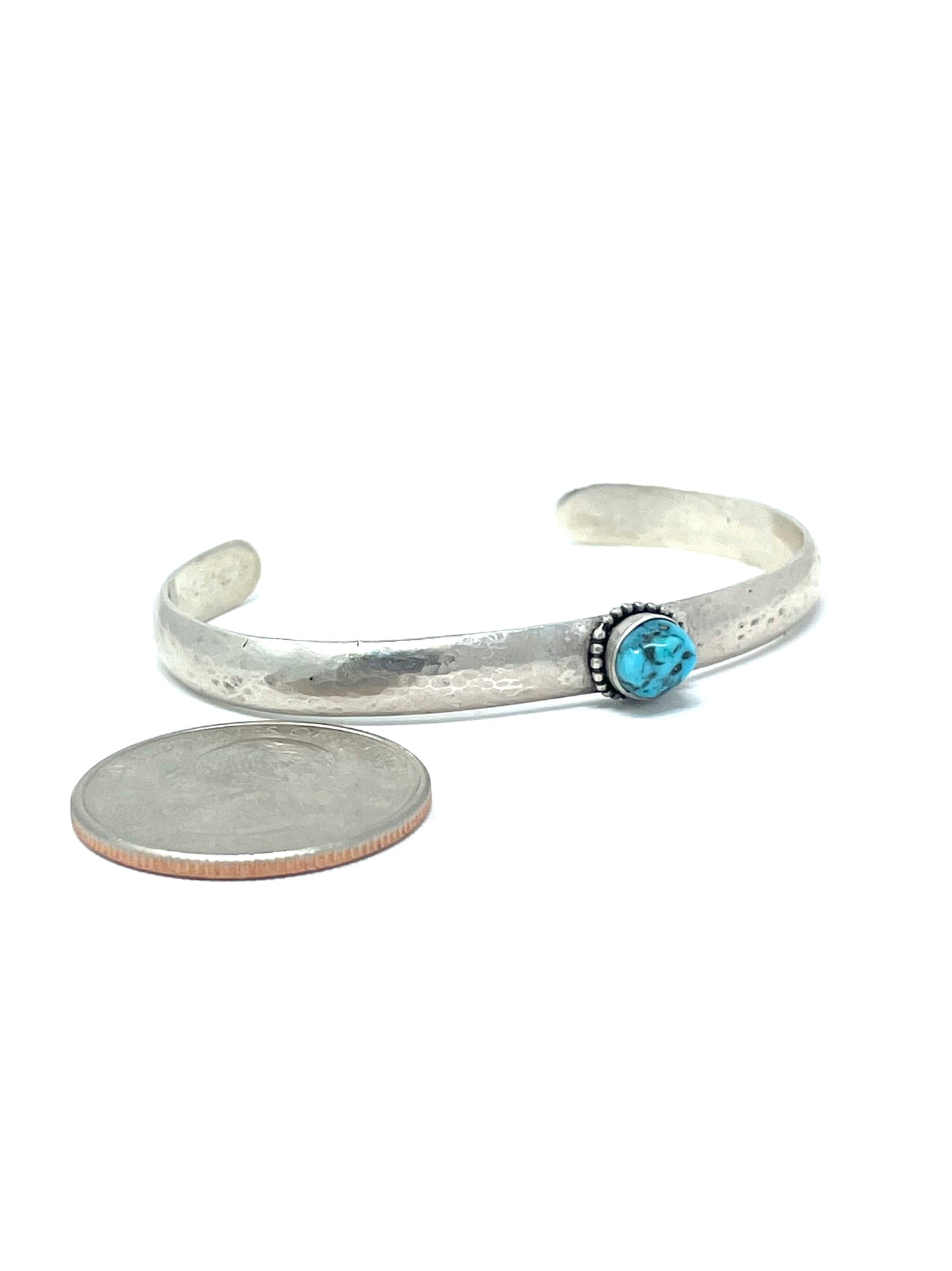 Turquoise Nugget Tween Bracelet