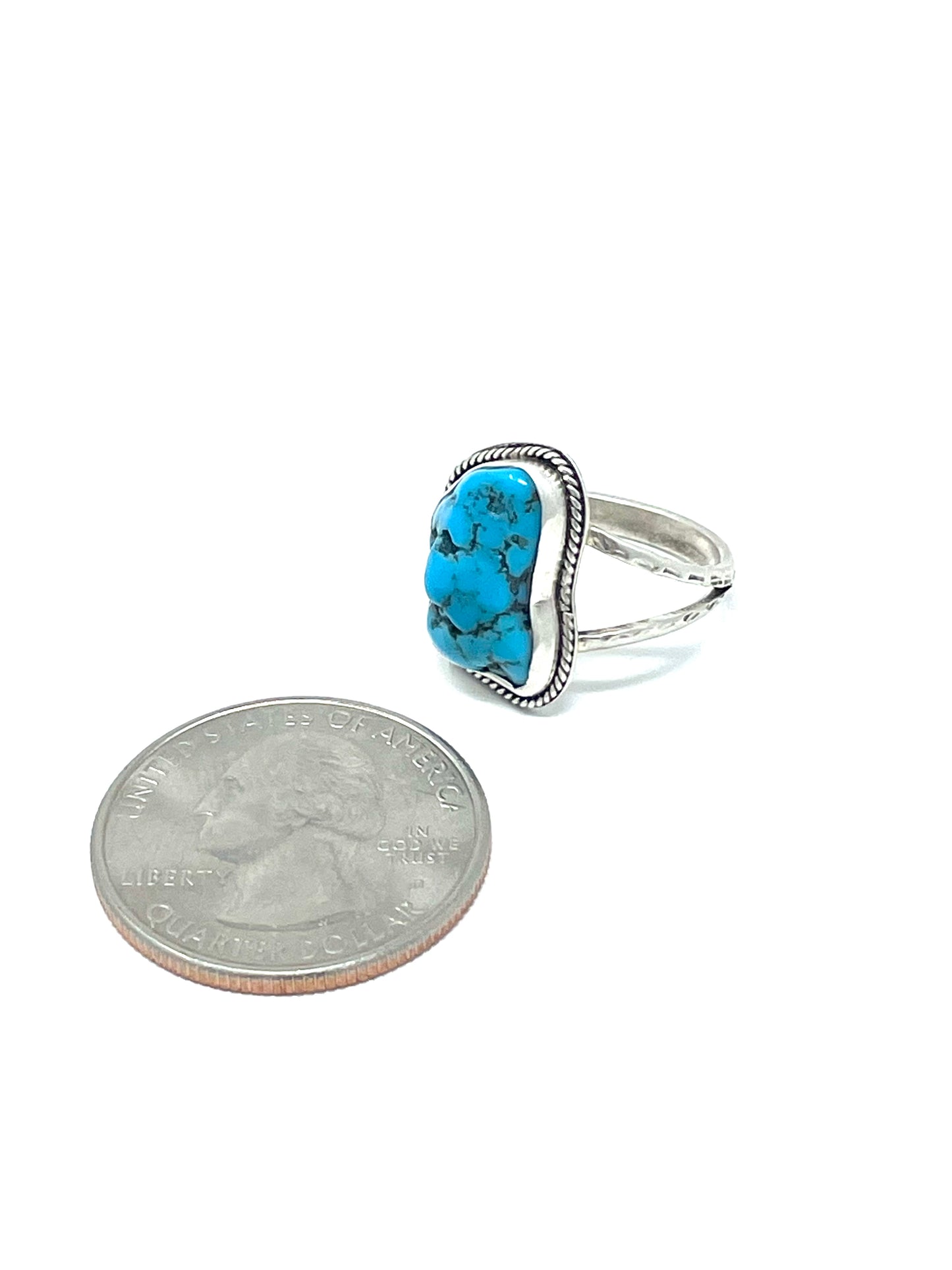 Turquoise Nugget ring