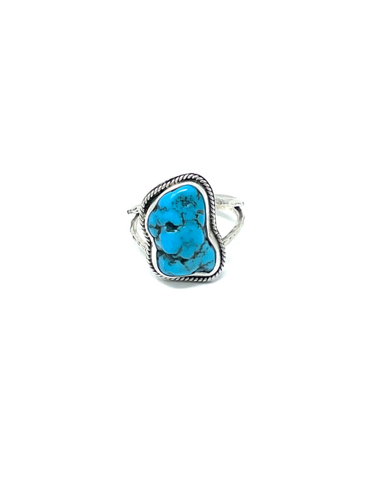 Turquoise Nugget ring