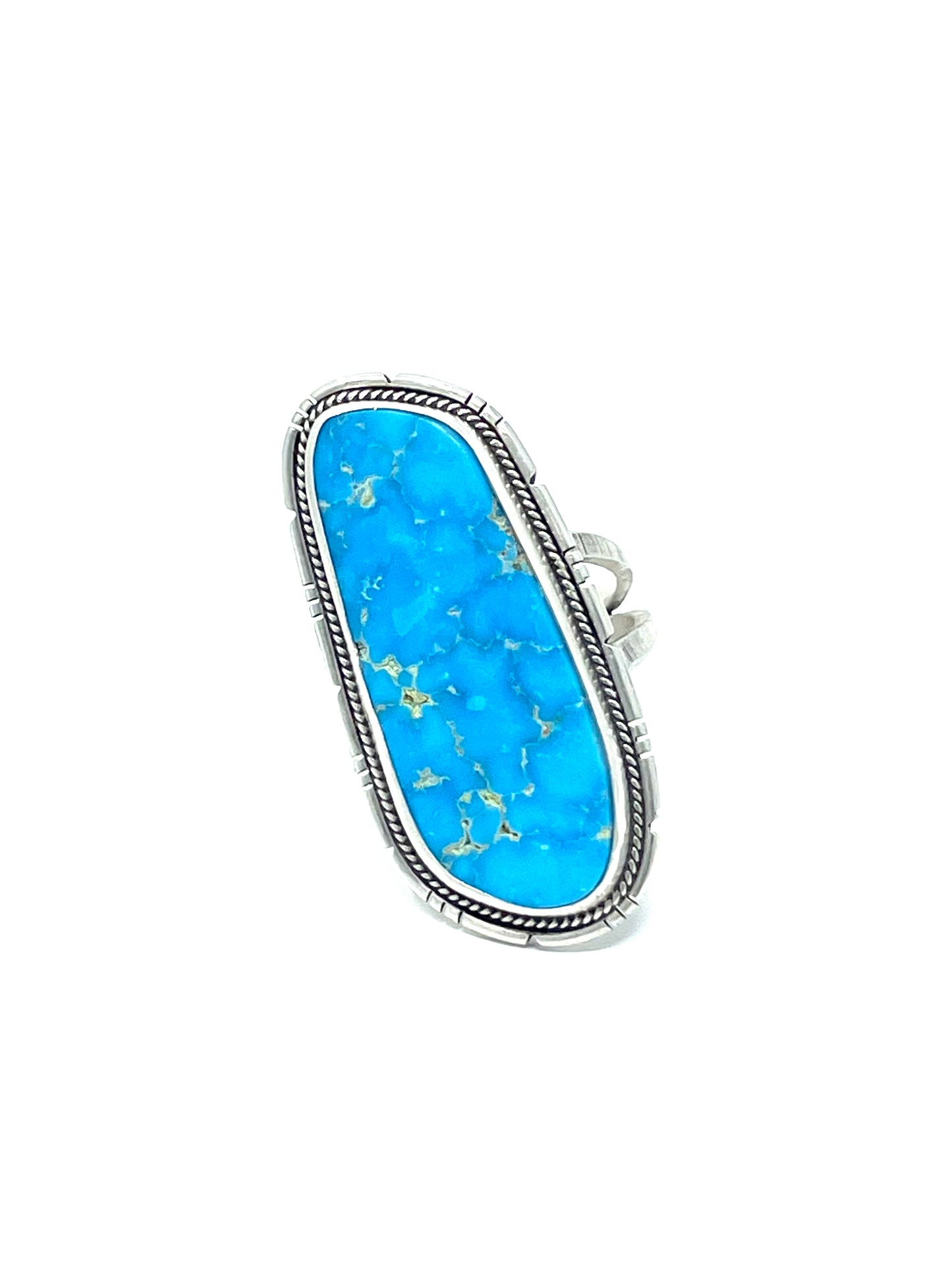 Bluebird Turquoise Statement Ring - size 7