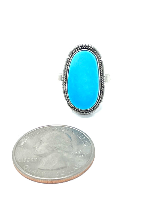 Sleeping Beauty Turquoise Ring