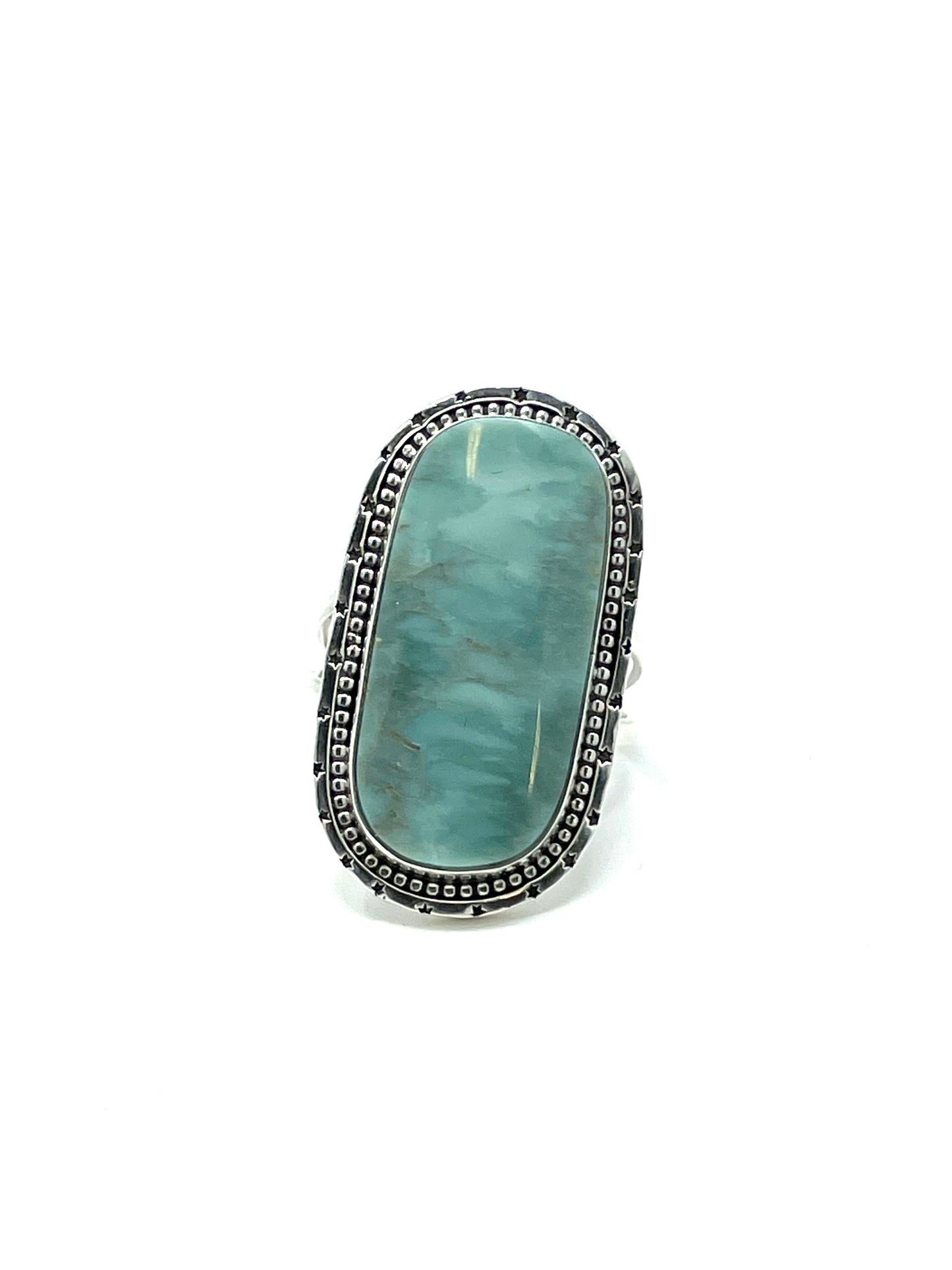 Eagle Mountain Variscite statement ring