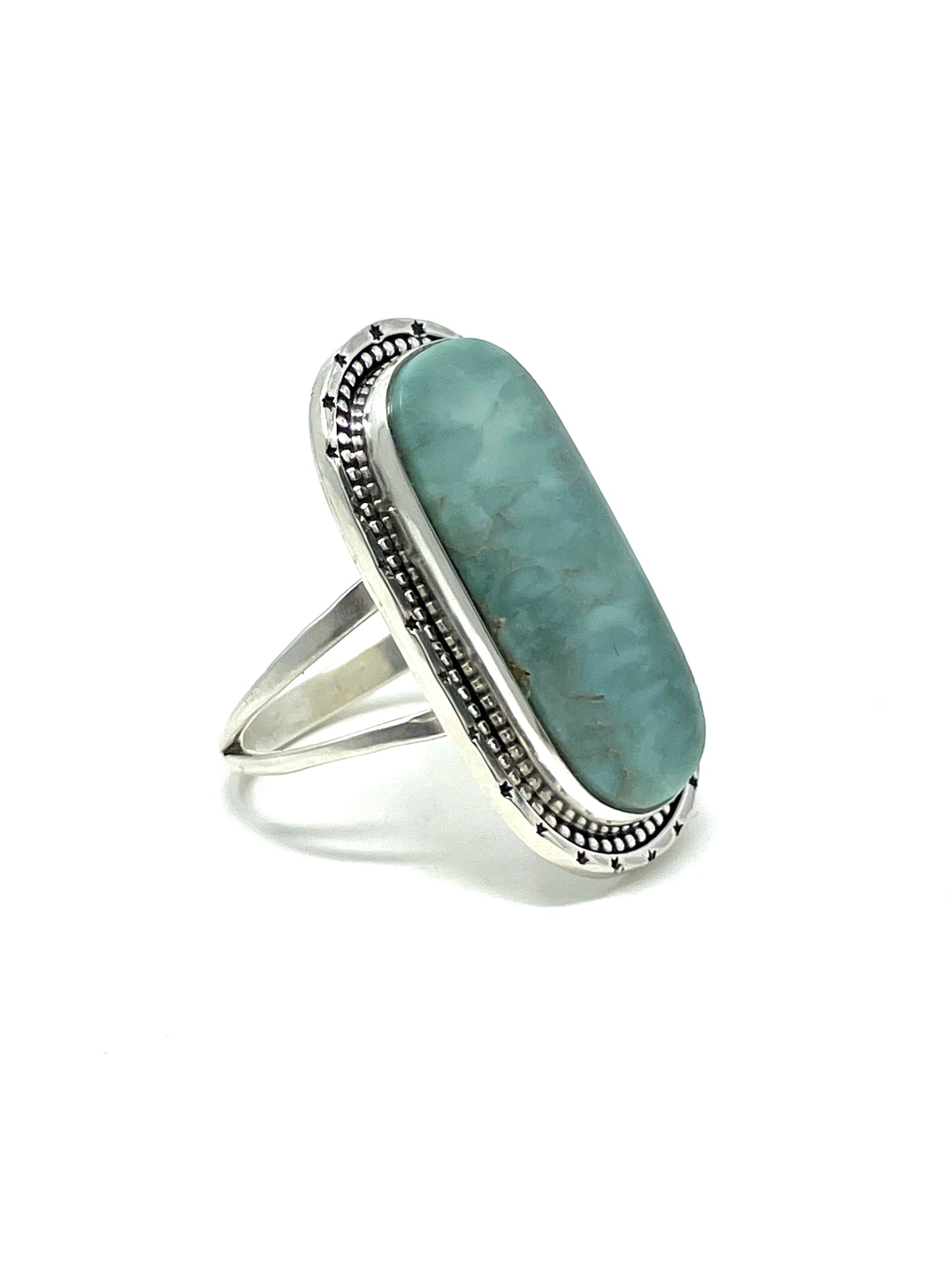 Eagle Mountain Variscite statement ring