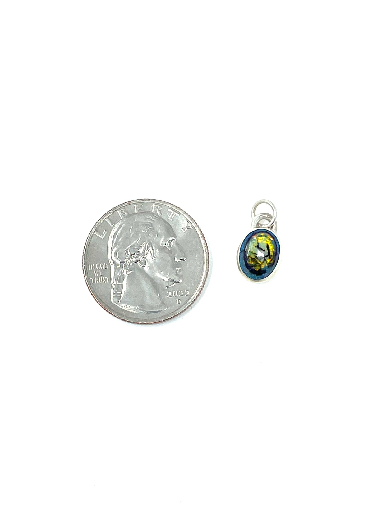 Small Opal Necklace Pendant