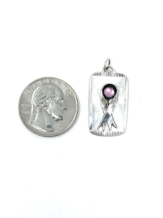 Breast Cancer Necklace Pendant